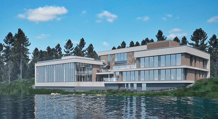 спа-салог сосны на берегу нарочи